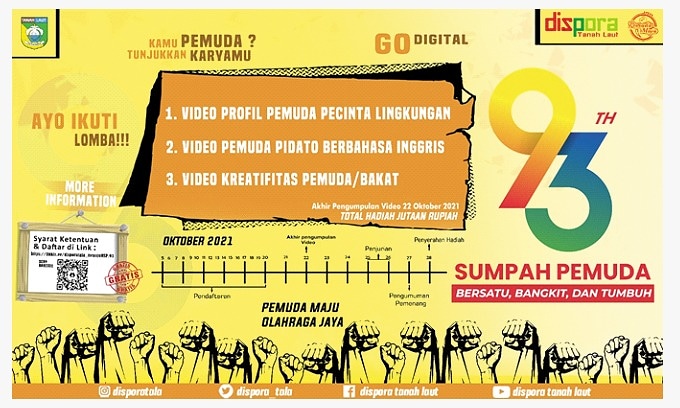 Lomba Video Kreatif Pemuda Tahun 2021