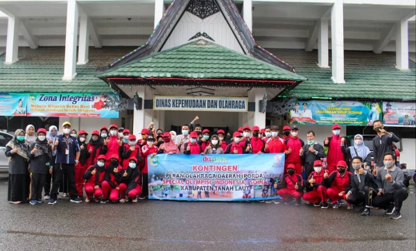 Pelepasan Atlet SOINA Tanah Laut