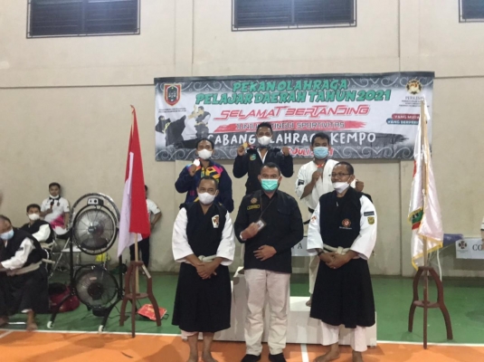 Kempo Tanah laut juara umum POPDA 2021